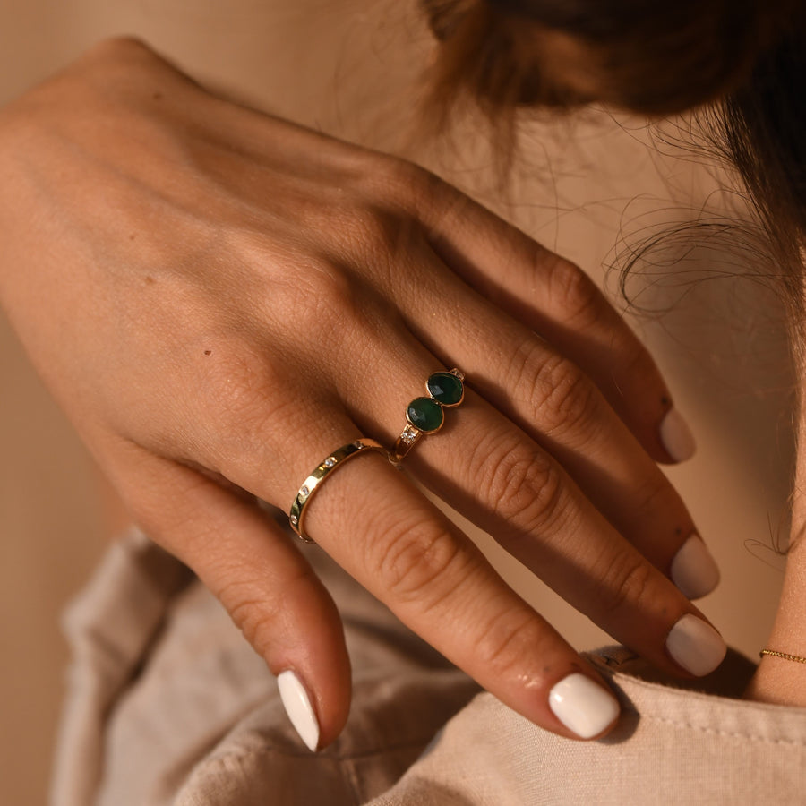 Bling Emerald Ring