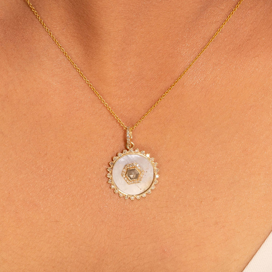Sunshine Mother of Pearl Pendant