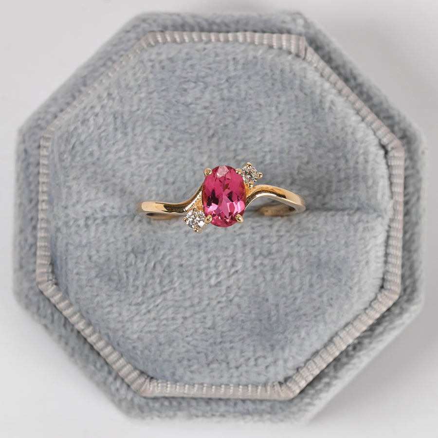 Bella Pink Tourmaline Ring