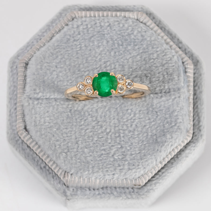 Sophie Emerald Ring