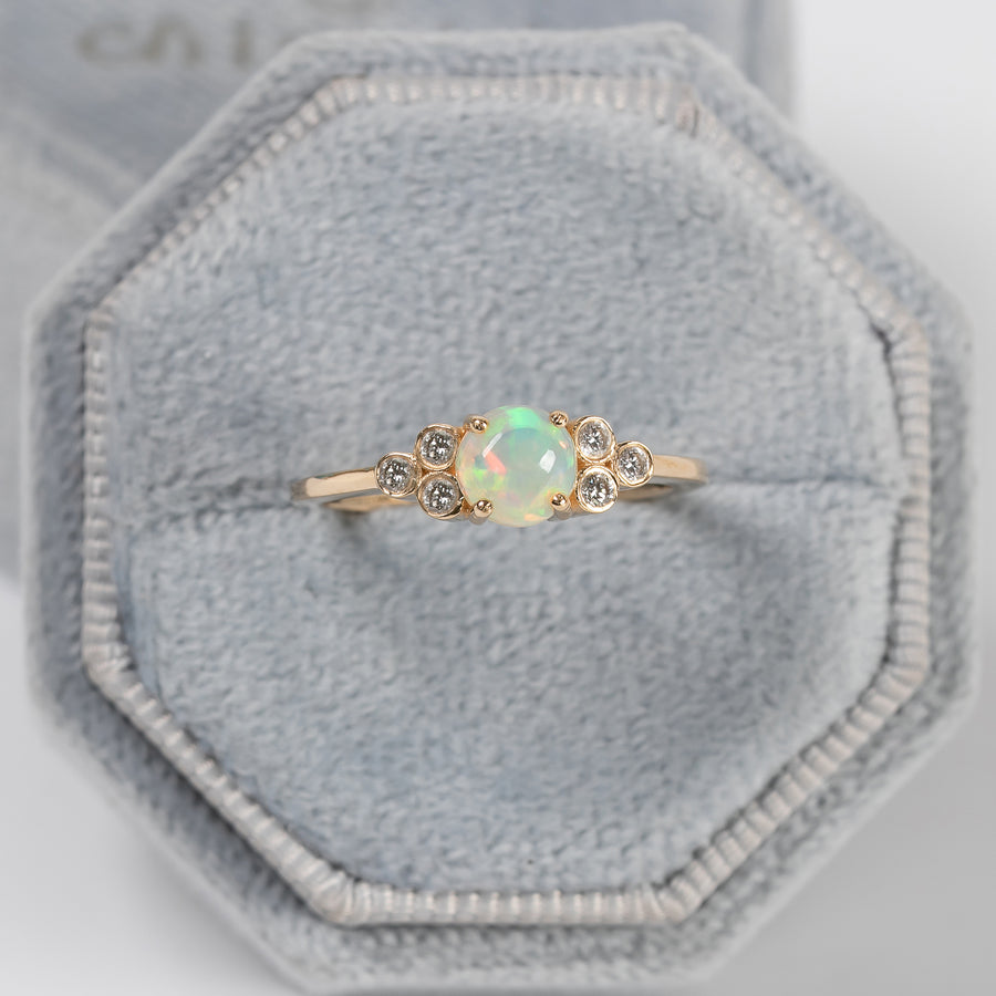 Sophie Opal Diamond Ring