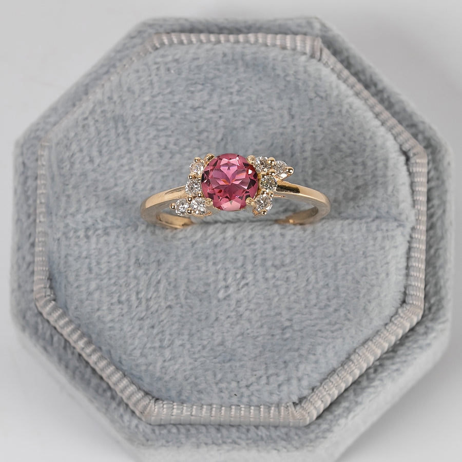 Lana Pink Tourmaline Ring