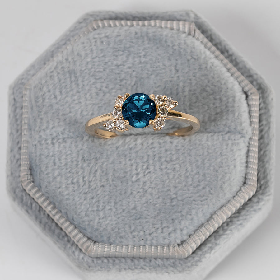 Lana London Blue Topaz Ring