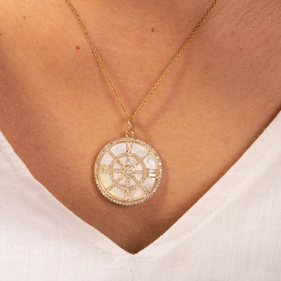 Mother Of Pearl Travelling Pendant