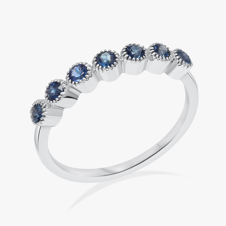 Many Moons Sapphire Ring - ChicVida
