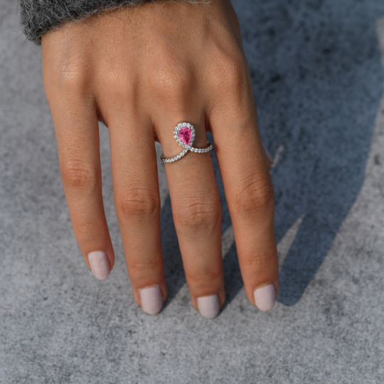 Sonora Pink Tourmaline Ring