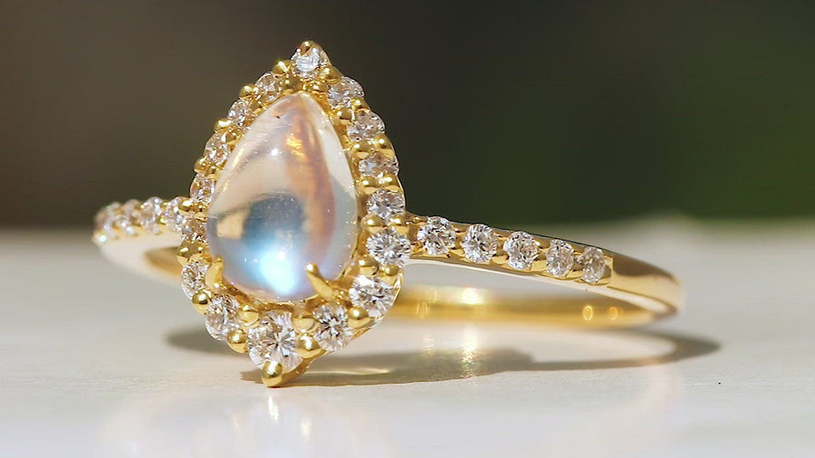 Sofia Moonstone Ring
