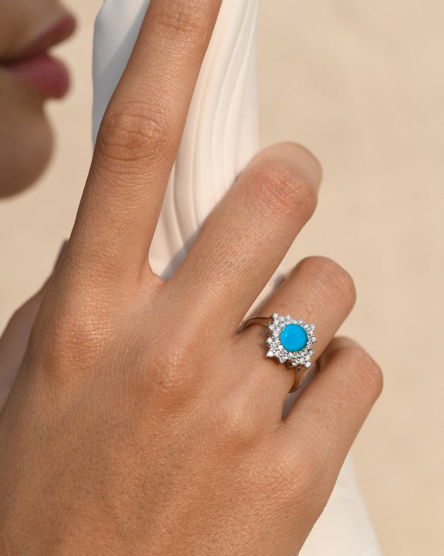 Stellar Turquoise Ring