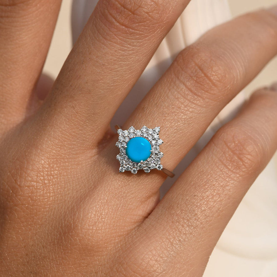 Stellar Turquoise Ring