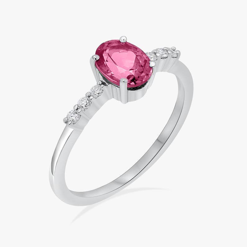 Nimbus Pink Tourmaline Ring