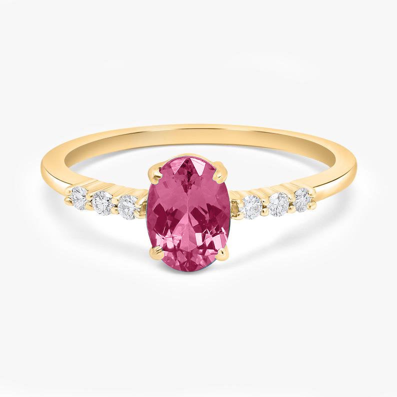 Nimbus Pink Tourmaline Ring
