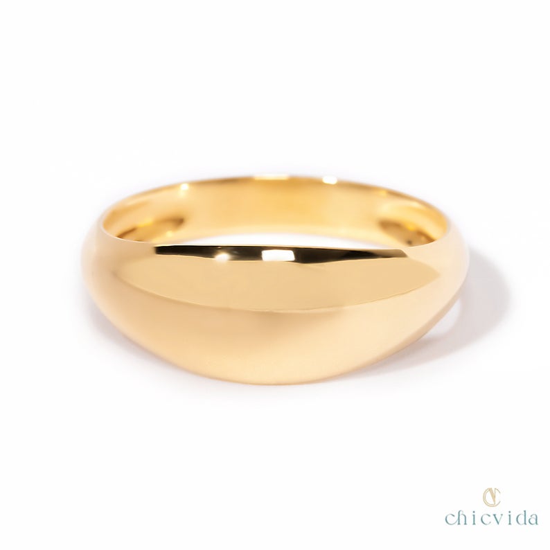8MM Gold Band