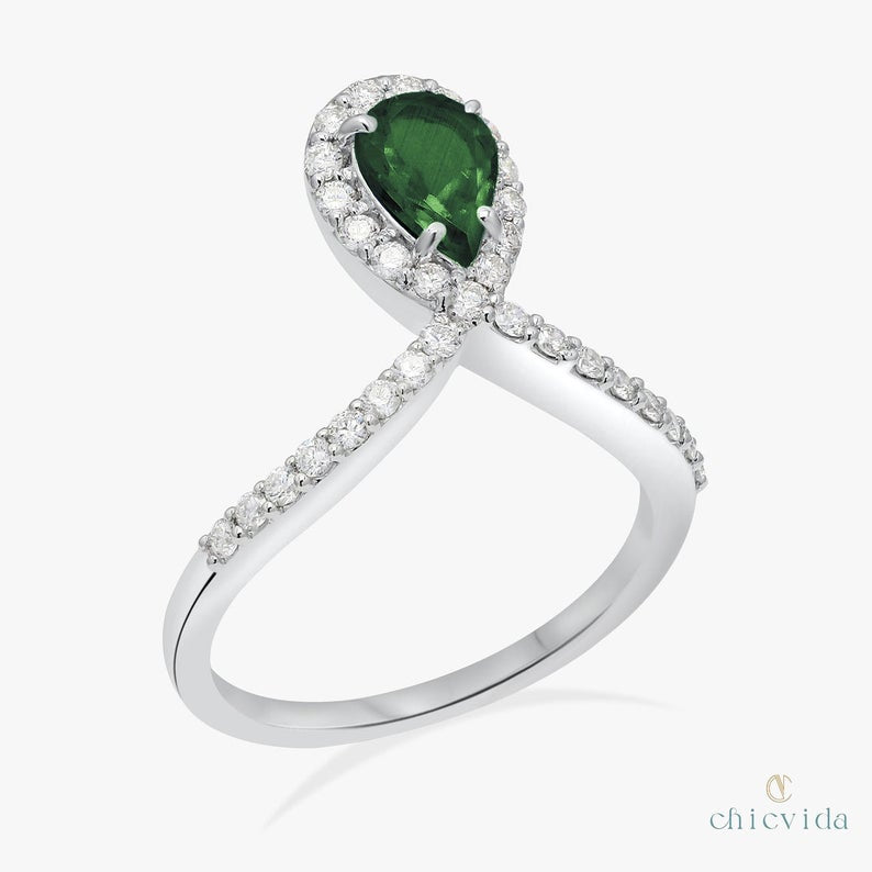Sonora Green Tourmaline Ring
