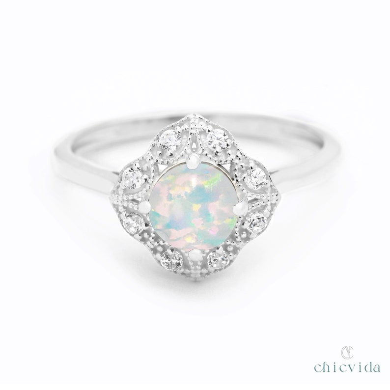 Savour Opal Gold Ring