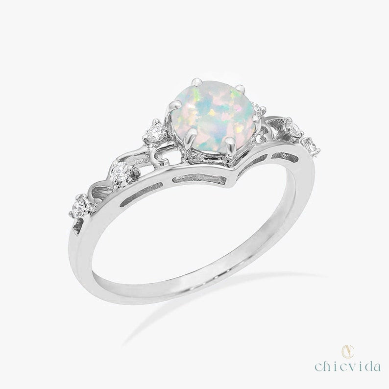 Diadem Opal Ring