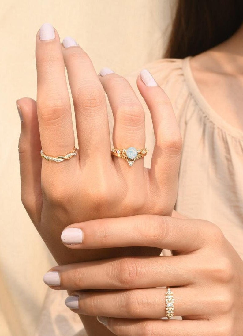 Diadem Opal Ring
