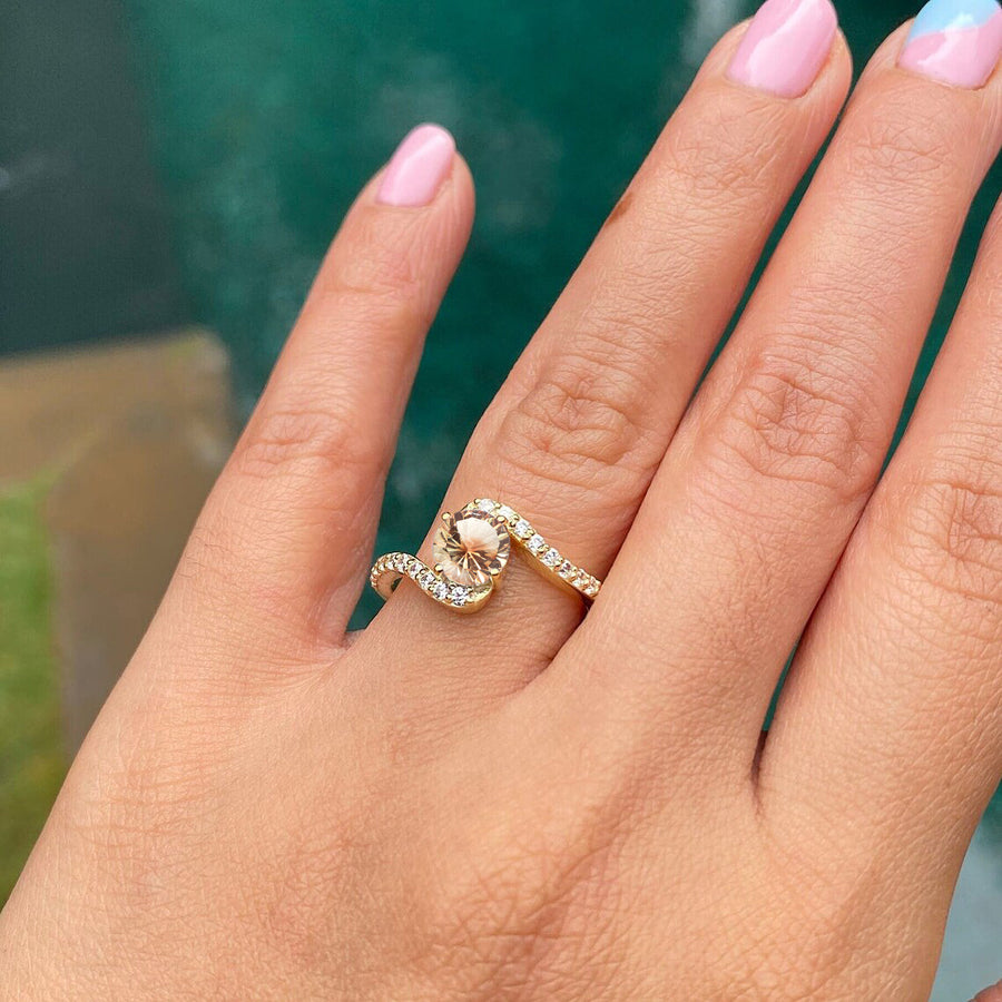 handmade women proposal ring